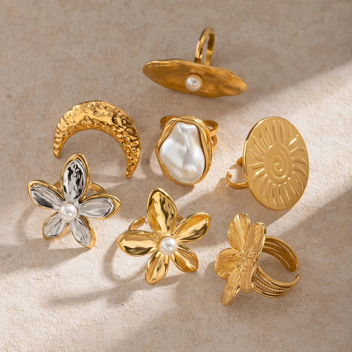 Luna Solis Rings Collection