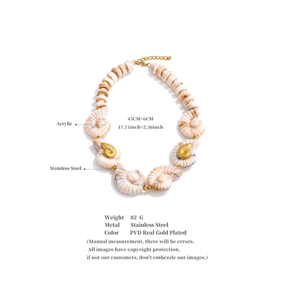 Ocean Conch Necklace