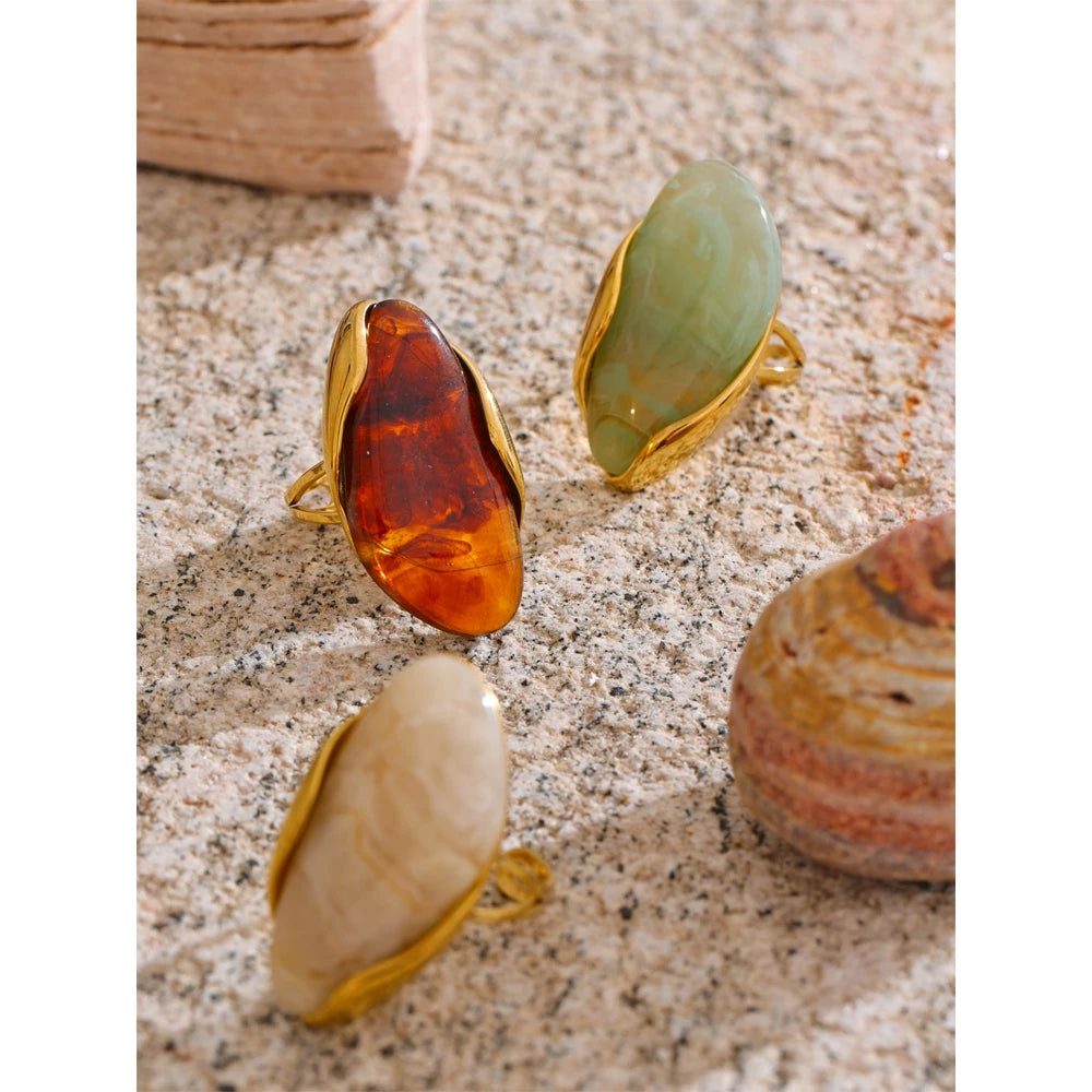 Sahara Stone Wrap Ring