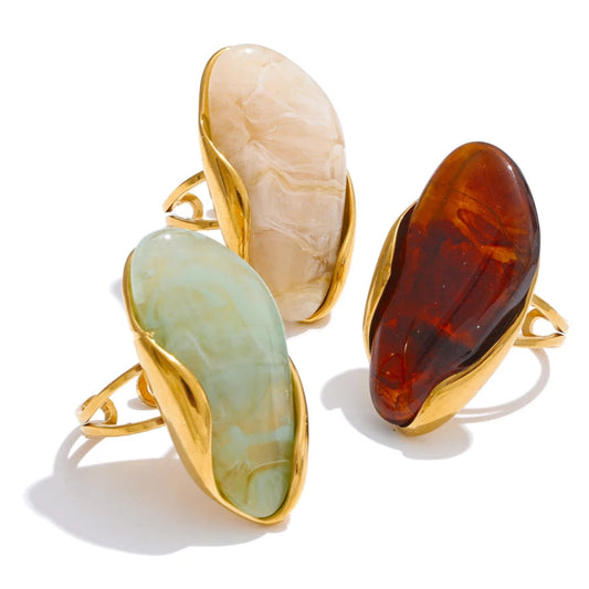 Sahara Stone Wrap Ring