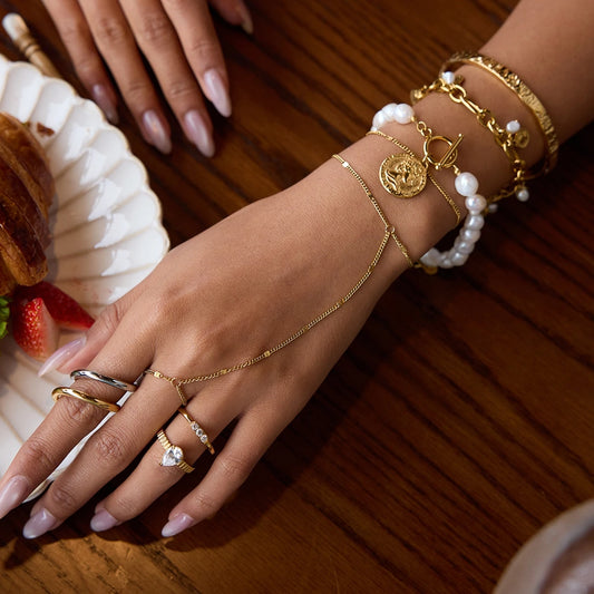 Golden Reverie Bracelet Set