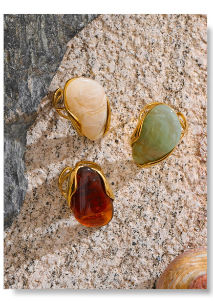 Sahara Stone Wrap Ring