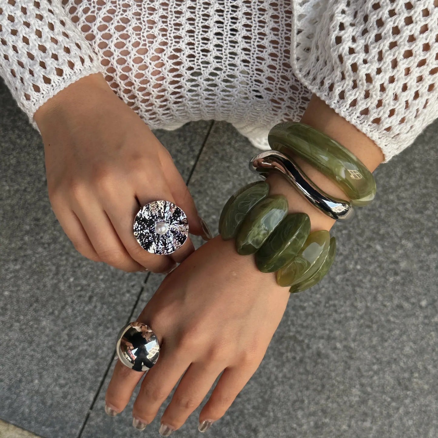 Emerald Oasis bangles