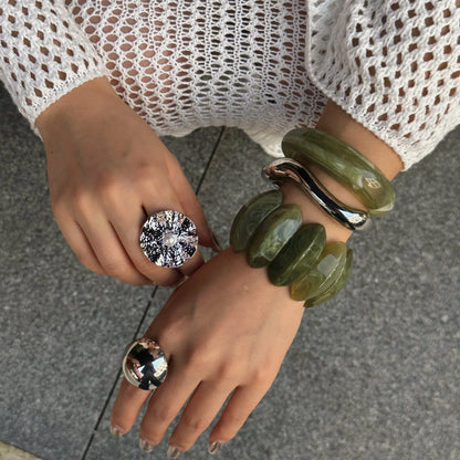 Emerald Oasis bangles