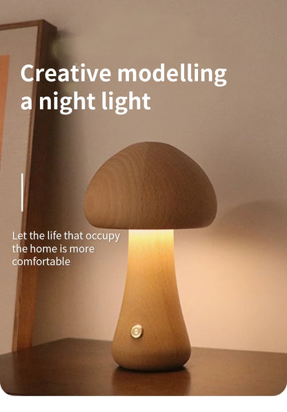 Luna Glow Mushroom Lamp