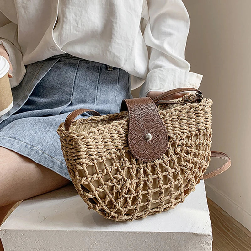 Sunwoven Crossbody Bag