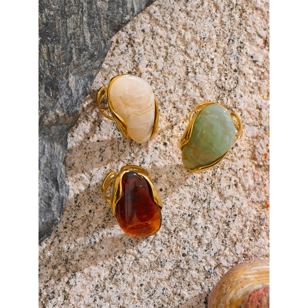Sahara Stone Wrap Ring