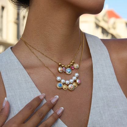 Boho Bloom Amulet Necklace