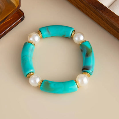 Boho Pearl Mirage Bangles