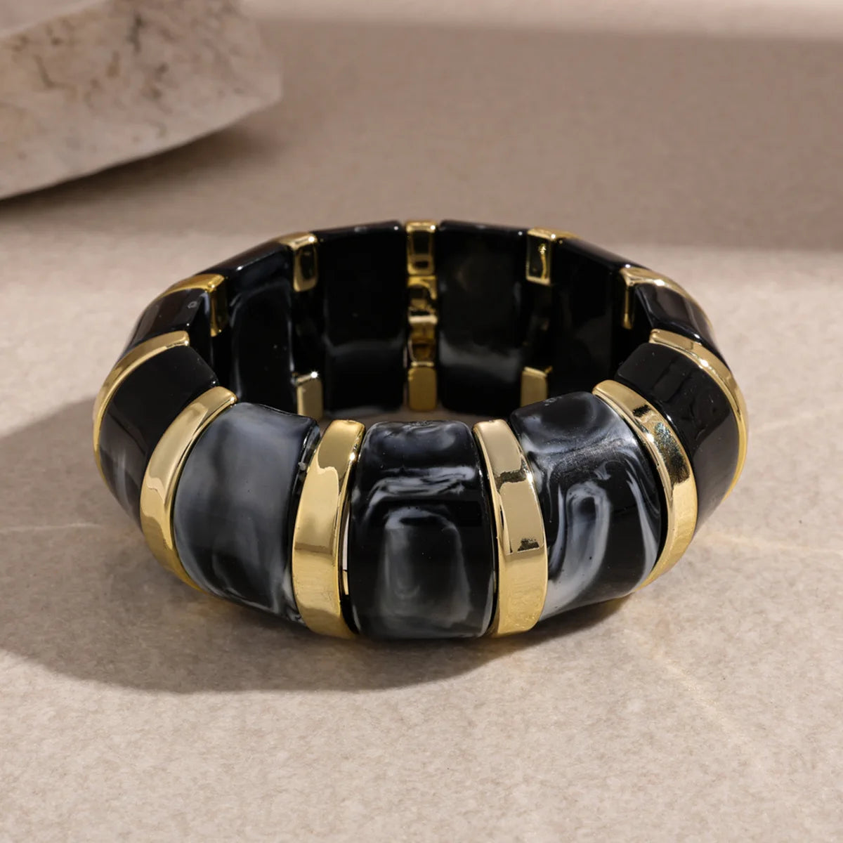 Midnight Eclipse Boho Bangle Set