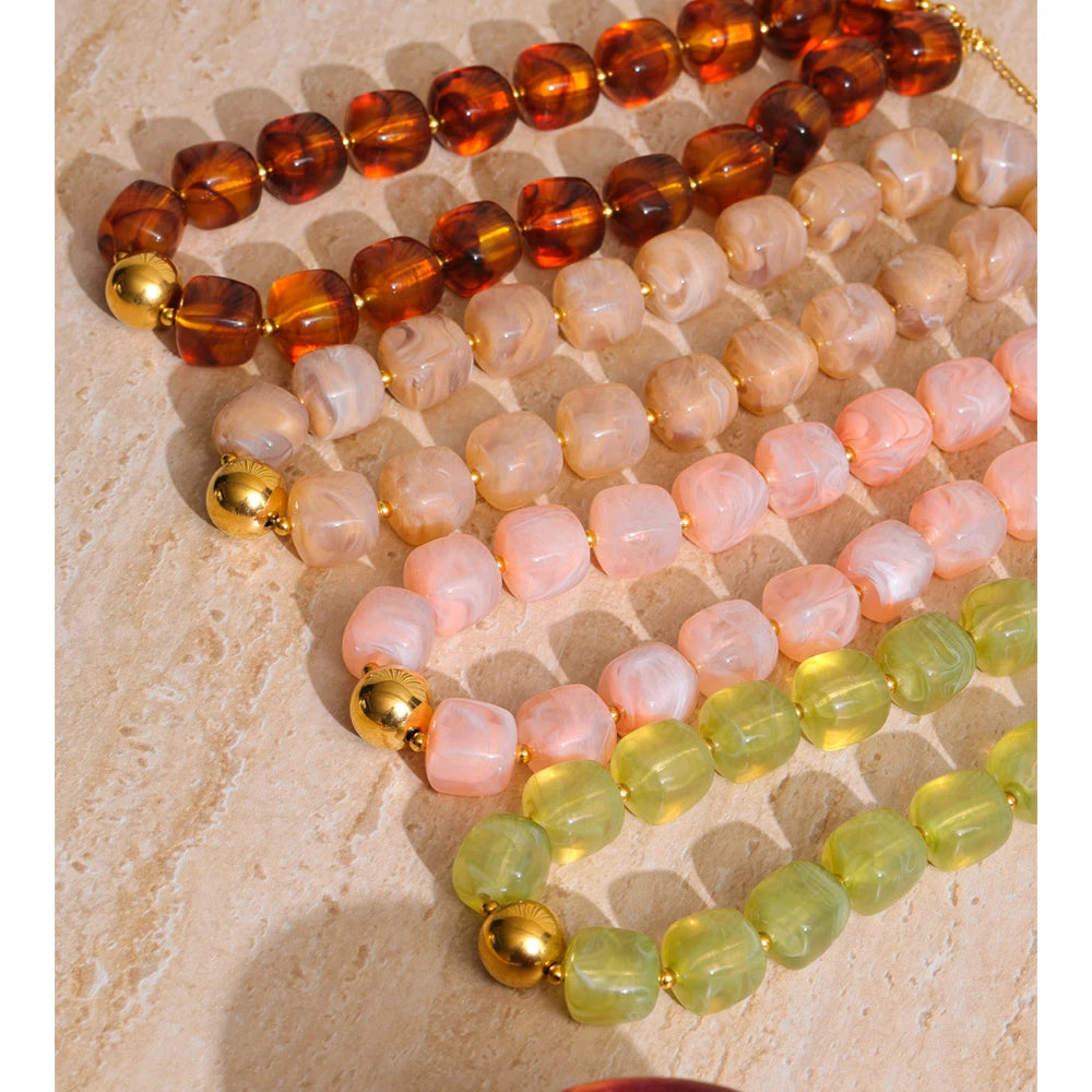 Aurora Bead Necklace