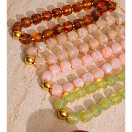 Aurora Bead Necklace