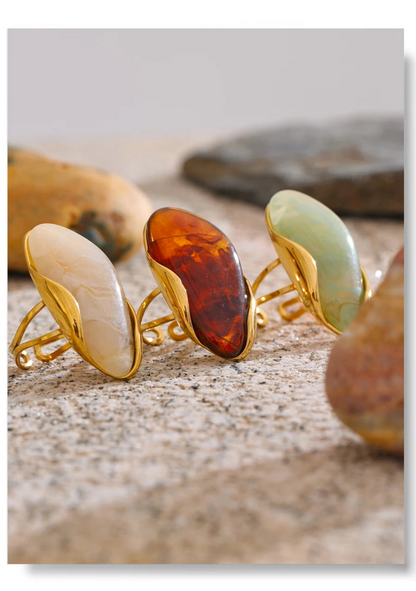 Sahara Stone Wrap Ring
