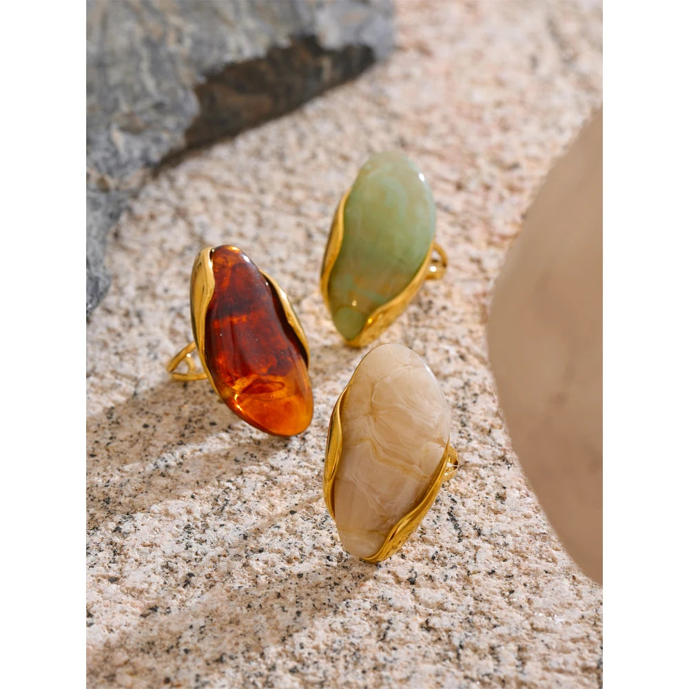 Sahara Stone Wrap Ring