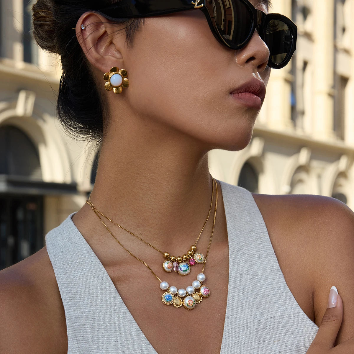 Boho Bloom Amulet Necklace