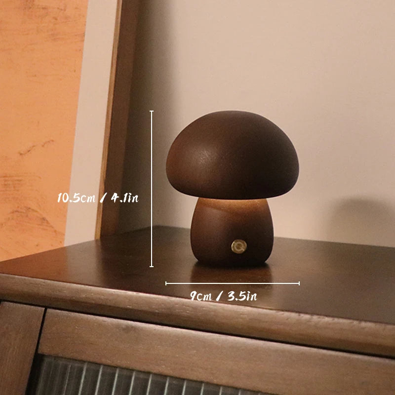 Luna Glow Mushroom Lamp