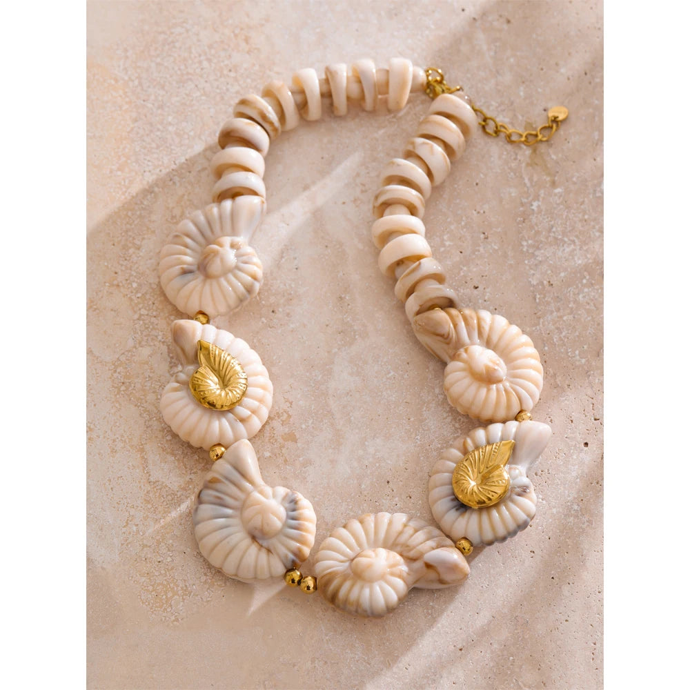 Ocean Conch Necklace