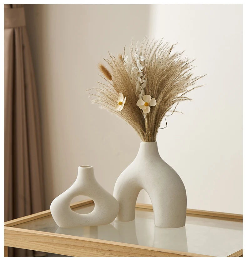 Arches of Serenity Ceramic Vases