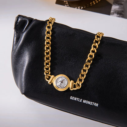 Gilded Medallion Chain