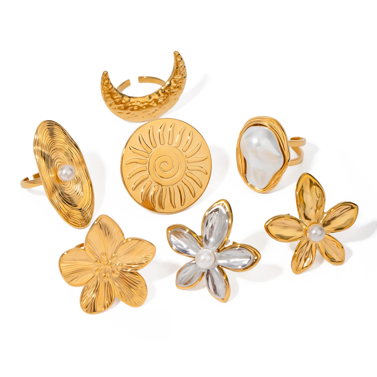 Luna Solis Rings Collection