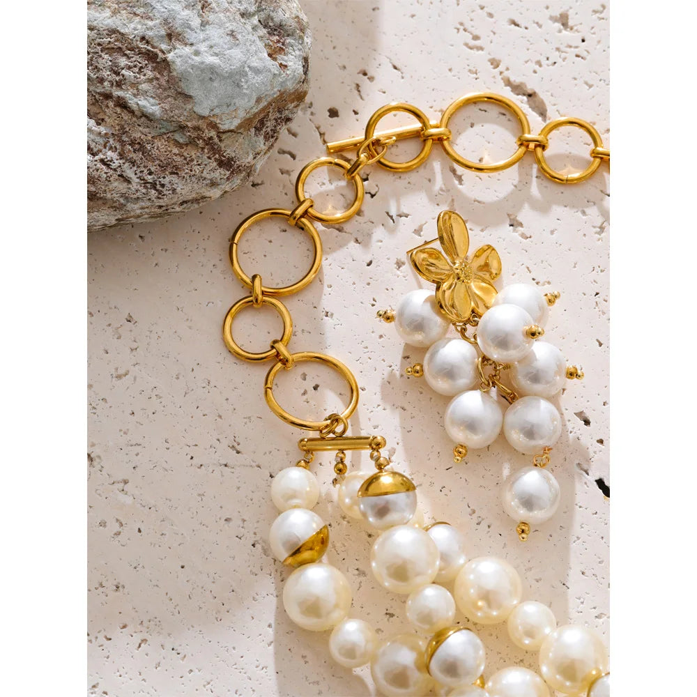 Pearl Meadow Earrings