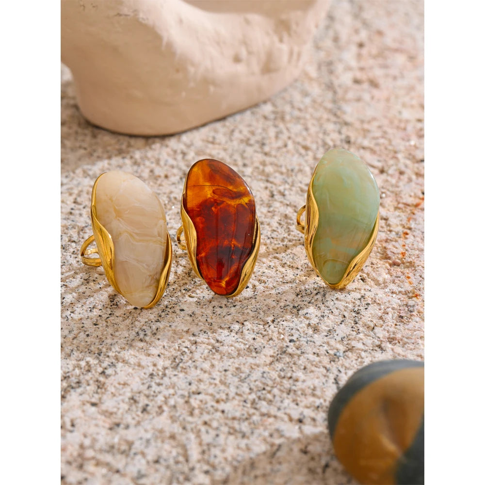 Sahara Stone Wrap Ring