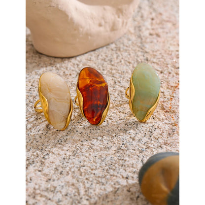 Sahara Stone Wrap Ring