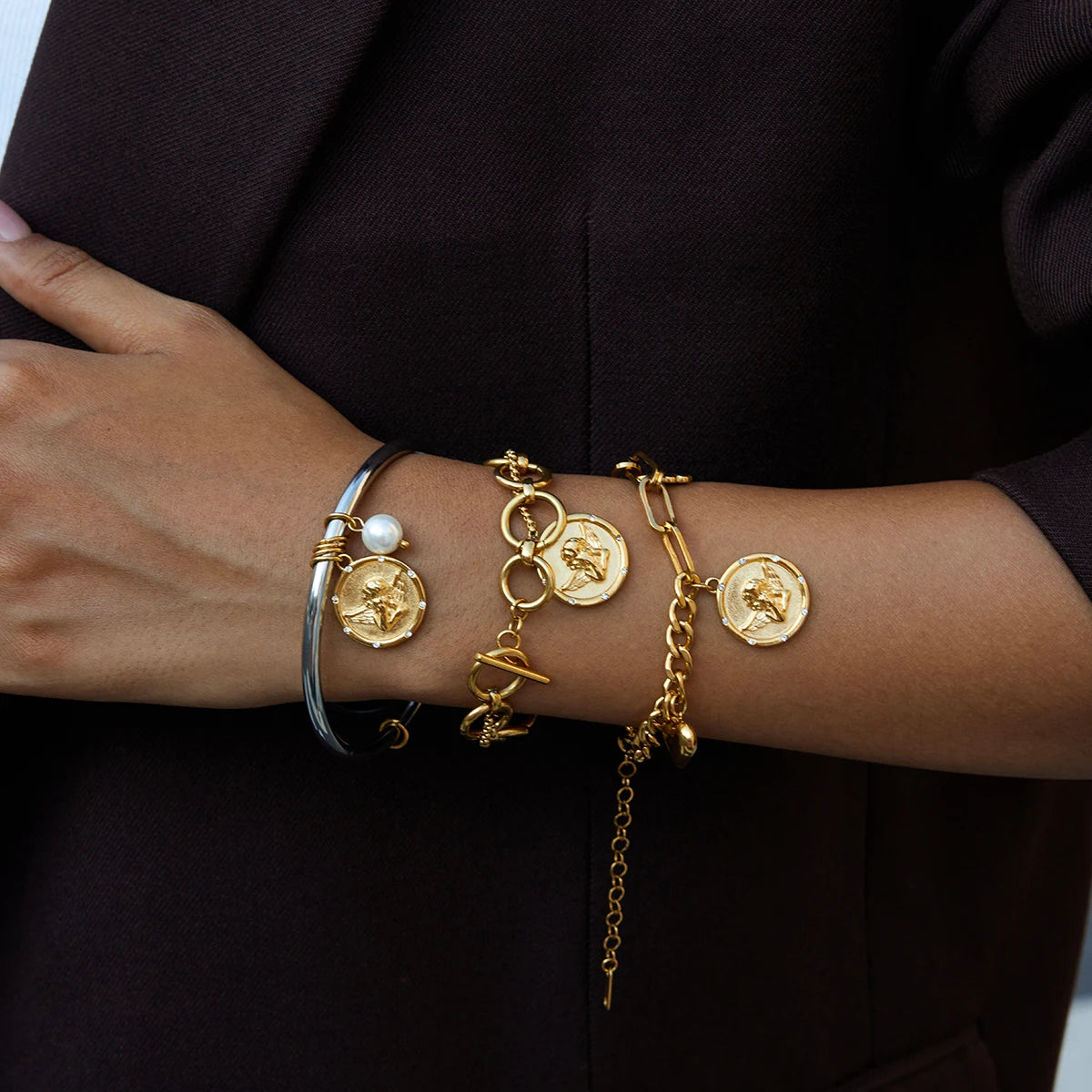 Athena Coin Bracelets