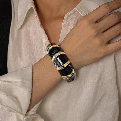 Midnight Eclipse Boho Bangle Set