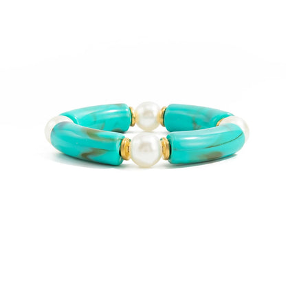 Boho Pearl Mirage Bangles