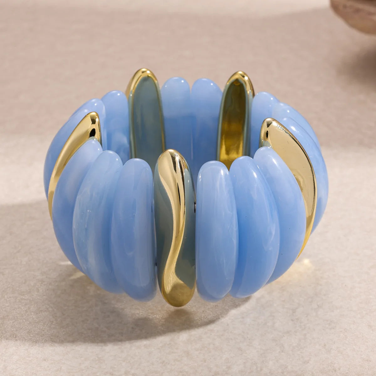Boho Azure Waves Bangles