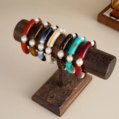 Boho Pearl Mirage Bangles