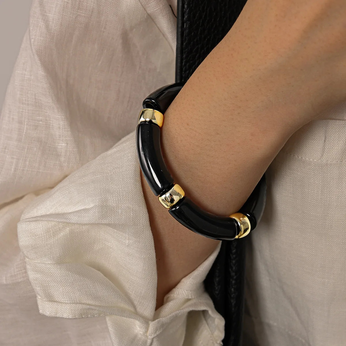 Midnight Eclipse Boho Bangle Set