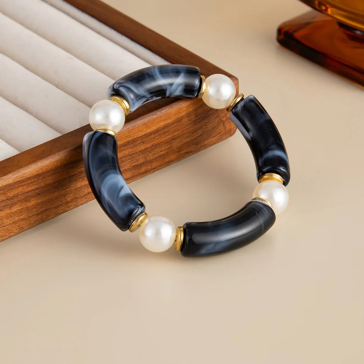Boho Pearl Mirage Bangles