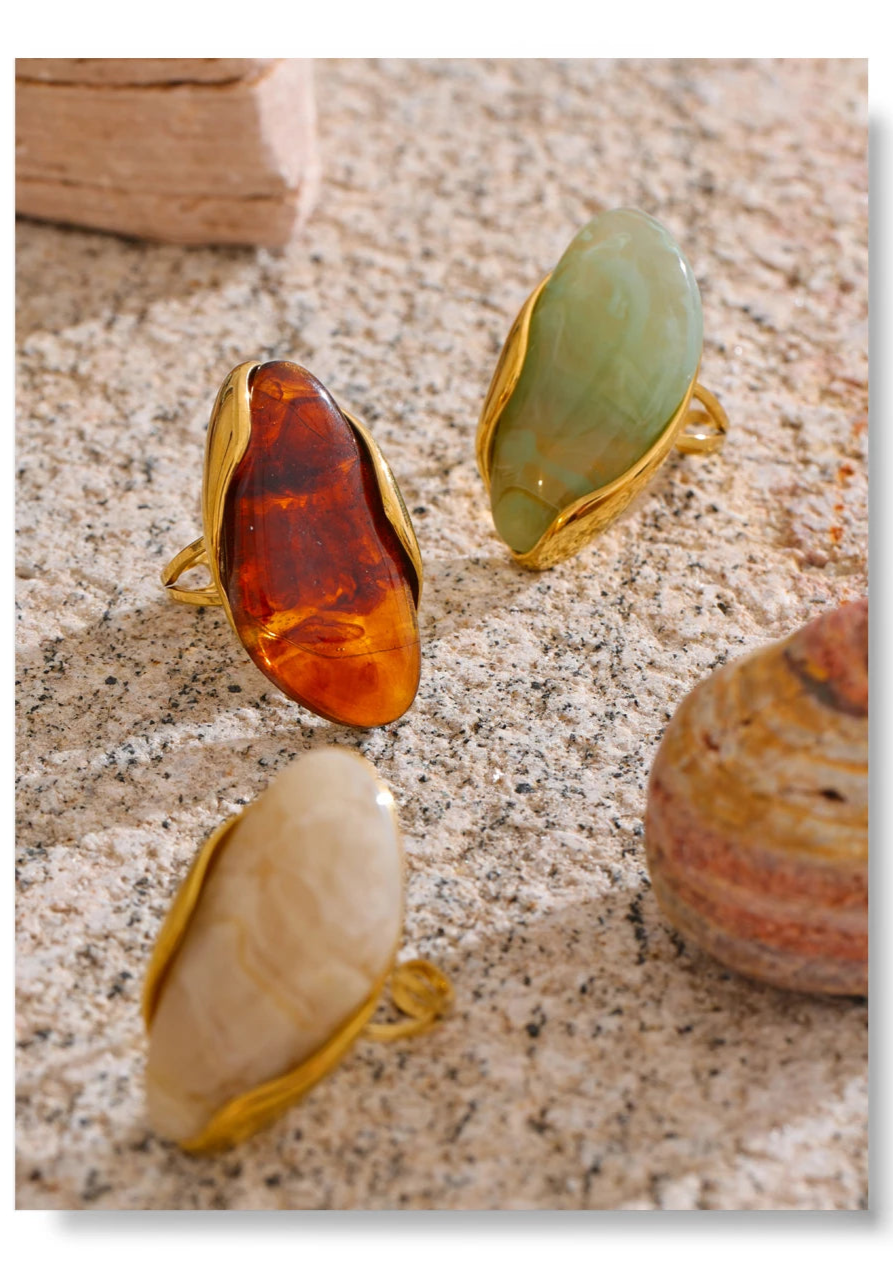 Sahara Stone Wrap Ring