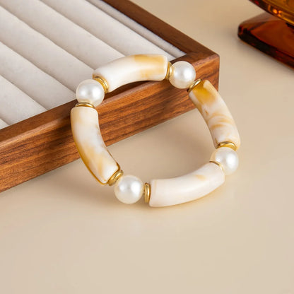Boho Pearl Mirage Bangles