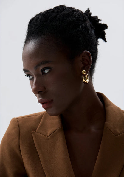 Orb Luxe Sculptural Earrings