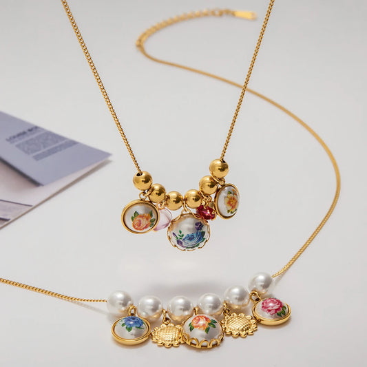 Boho Bloom Amulet Necklace