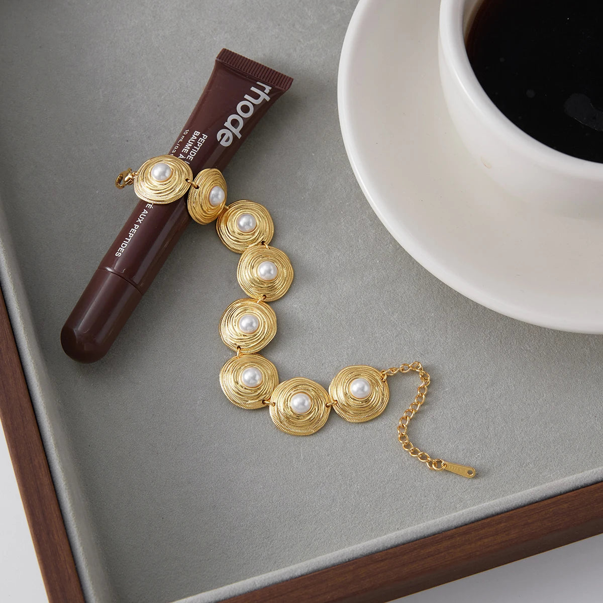 Golden Solstice Bloom Bracelet