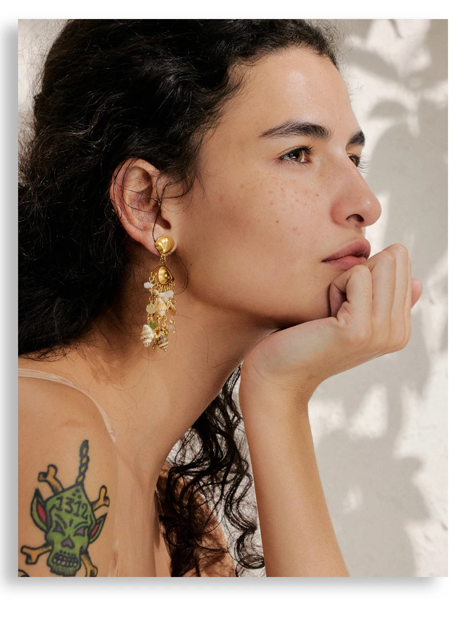 Ocean Bloom Boho Earrings