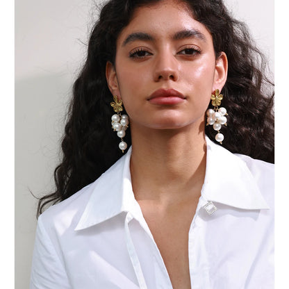 Pearl Meadow Earrings