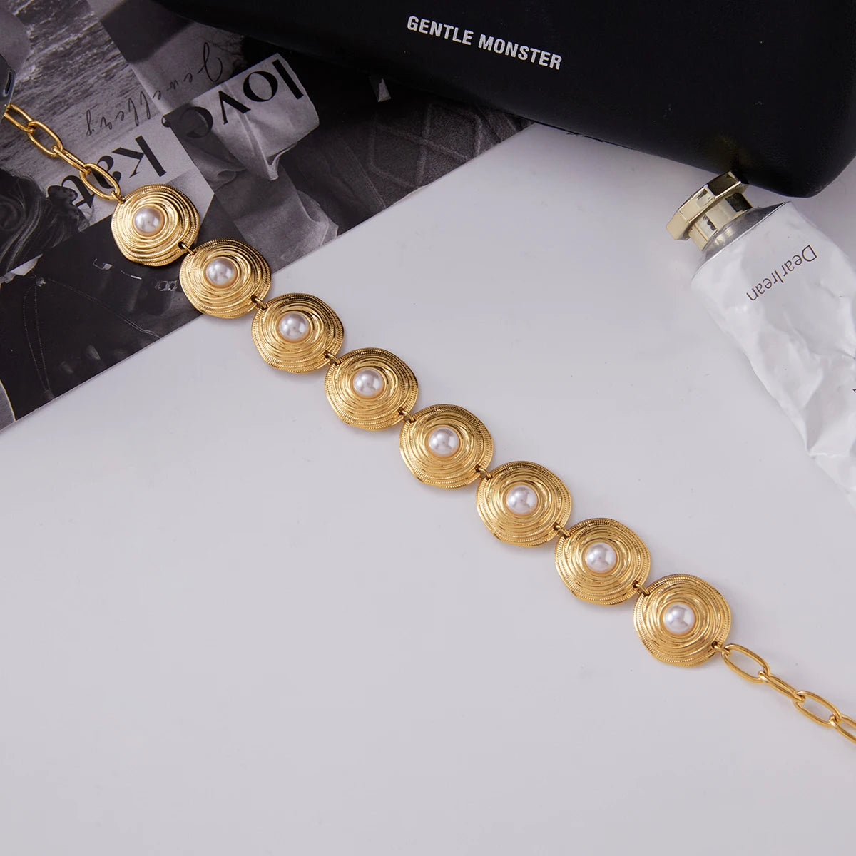 Golden Solstice Bloom Necklace