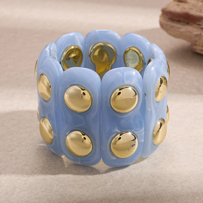 Boho Azure Waves Bangles