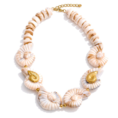 Ocean Conch Necklace