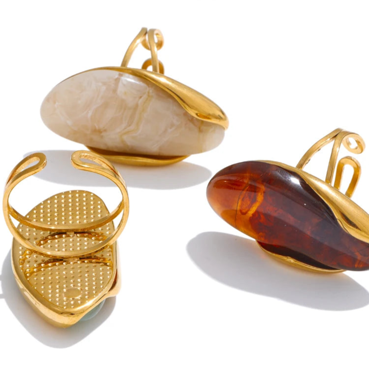 Sahara Stone Wrap Ring