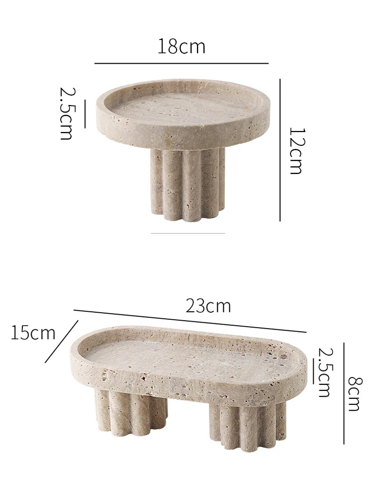 Modern Terra Stone Display Stands