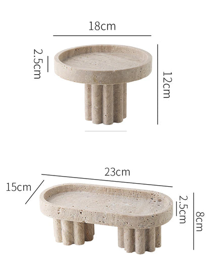 Modern Terra Stone Display Stands