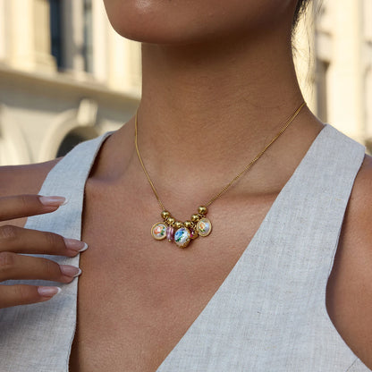 Boho Bloom Amulet Necklace