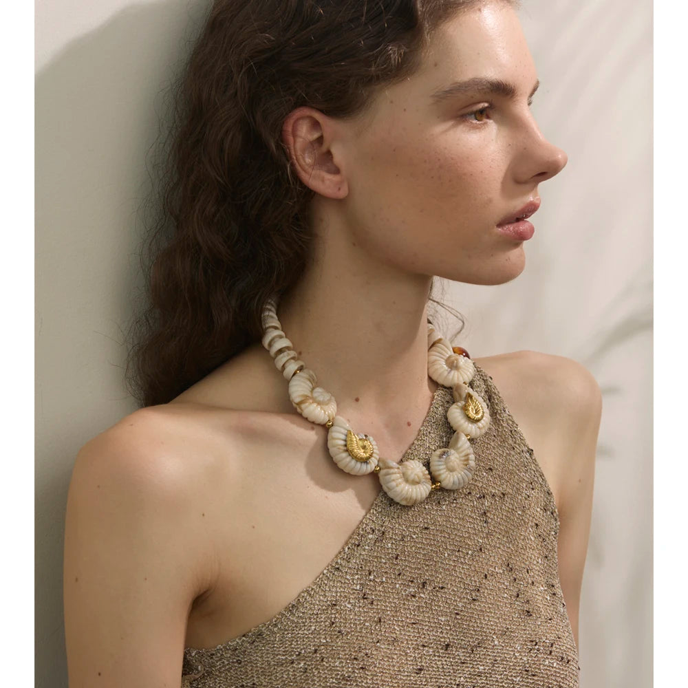 Ocean Conch Necklace