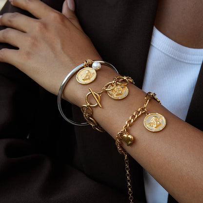 Athena Coin Bracelets